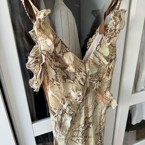 Snake Print Zara Dress